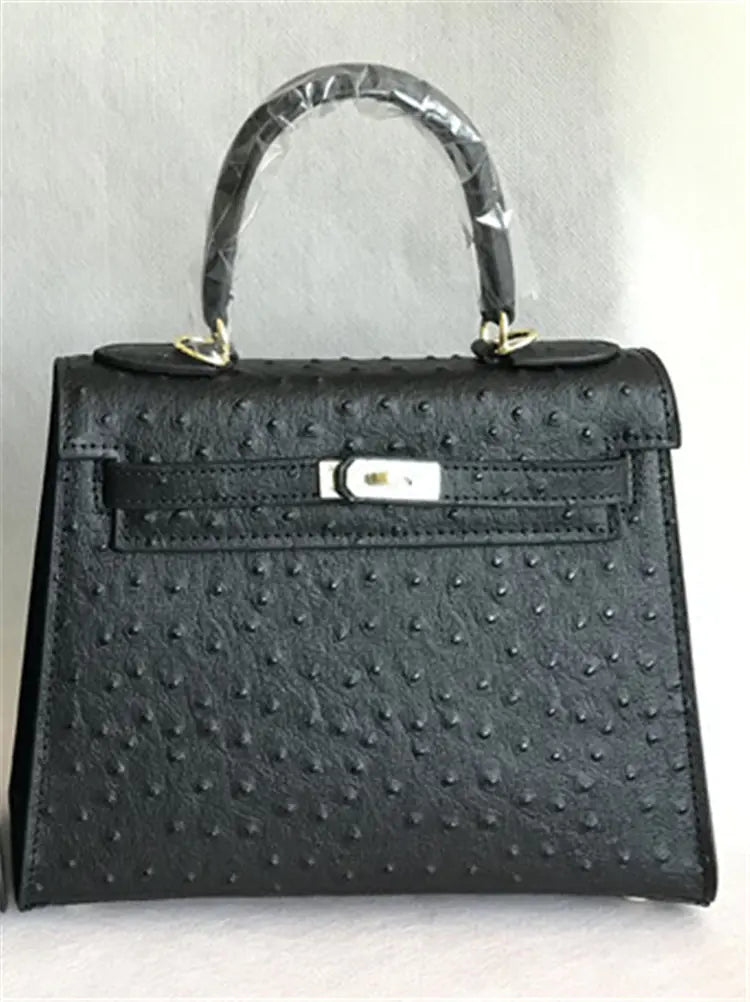 Ostrich Luxe Bag