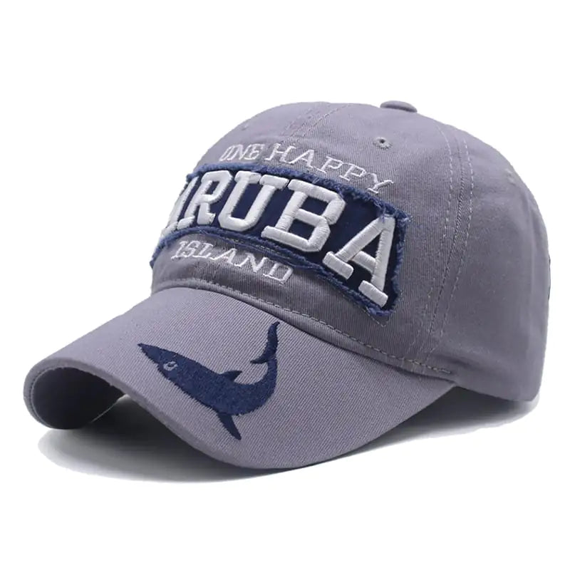 Grey Baseball Cap