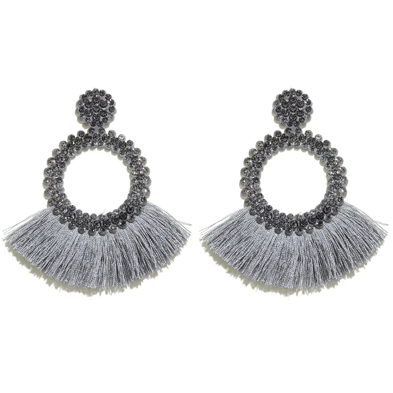 Gypsy Tassel Drop Earrings