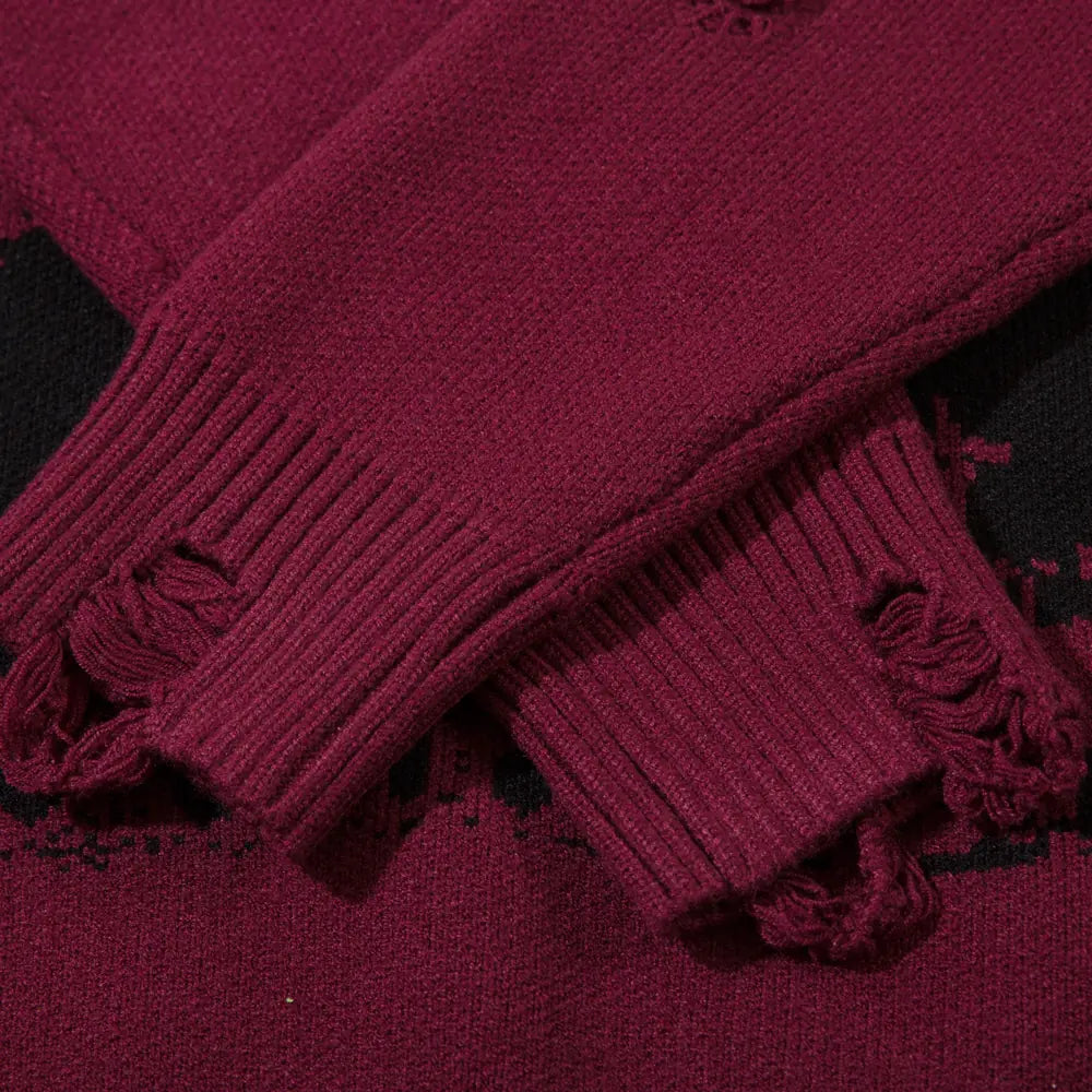 Oversized Anime Sweater
