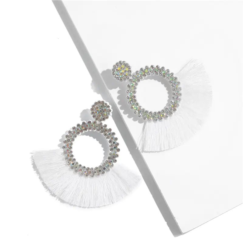 Gypsy Tassel Drop Earrings