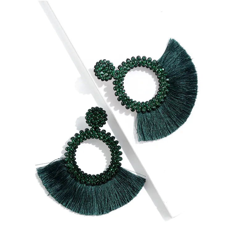 Gypsy Tassel Drop Earrings