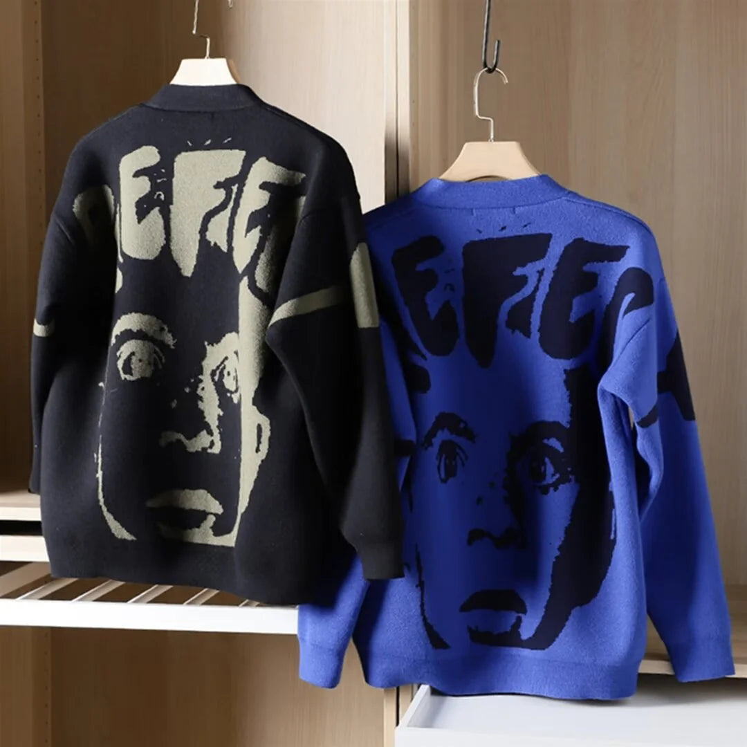 Men’s Oversized Knit Sweater