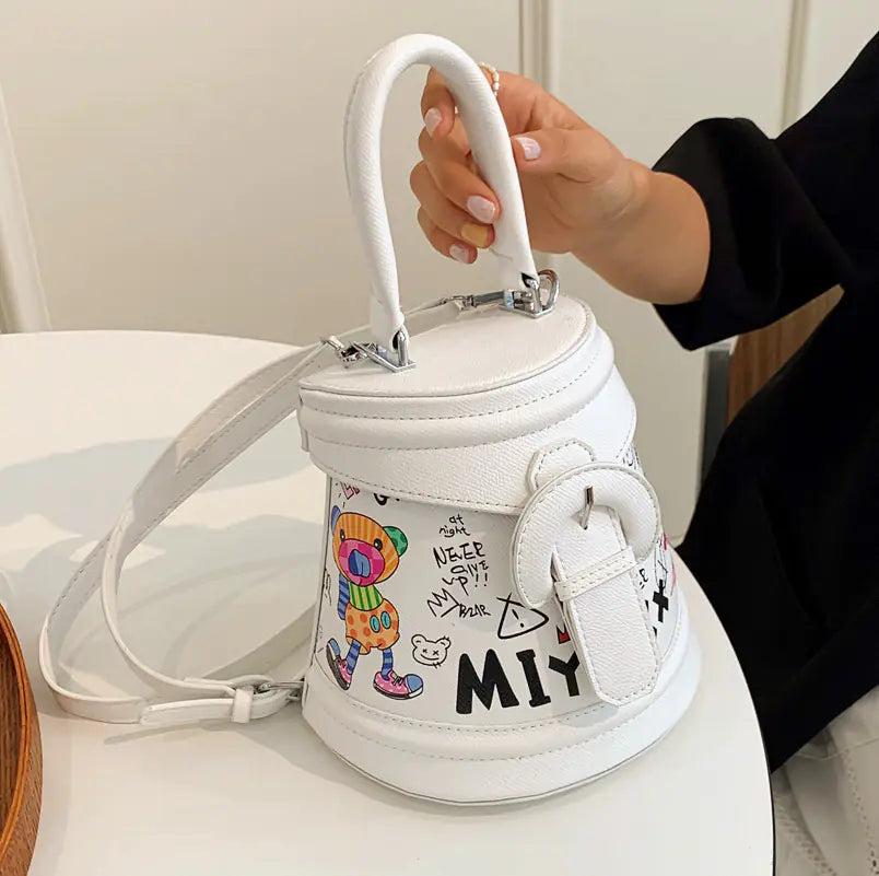 Women's Versatile Portable Bucket Bag