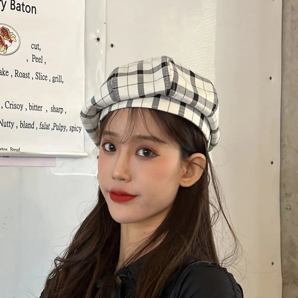 Women’s Vintage Plaid Beret