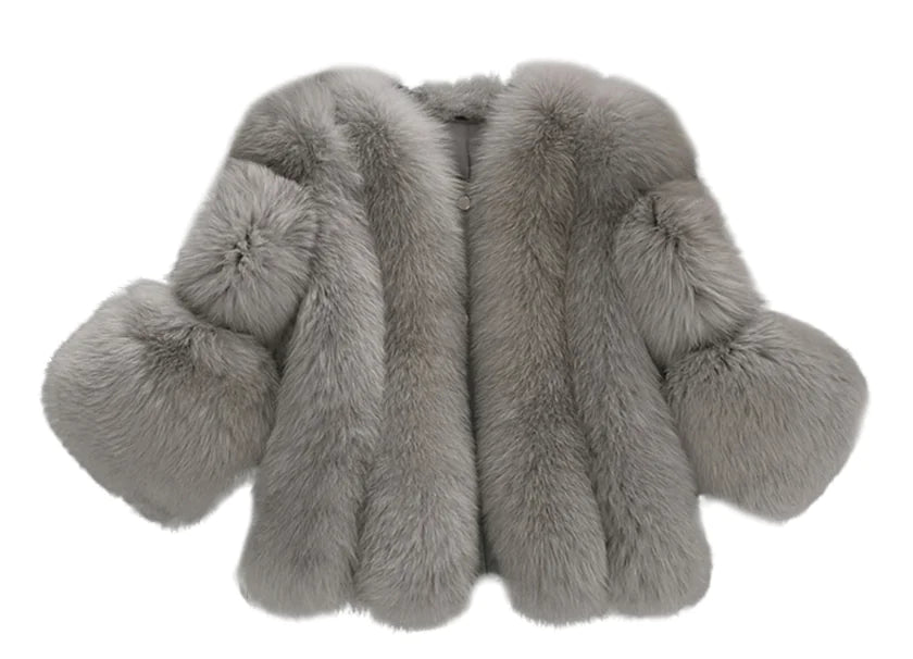 Women’s Soft Touch Fox Style Coat