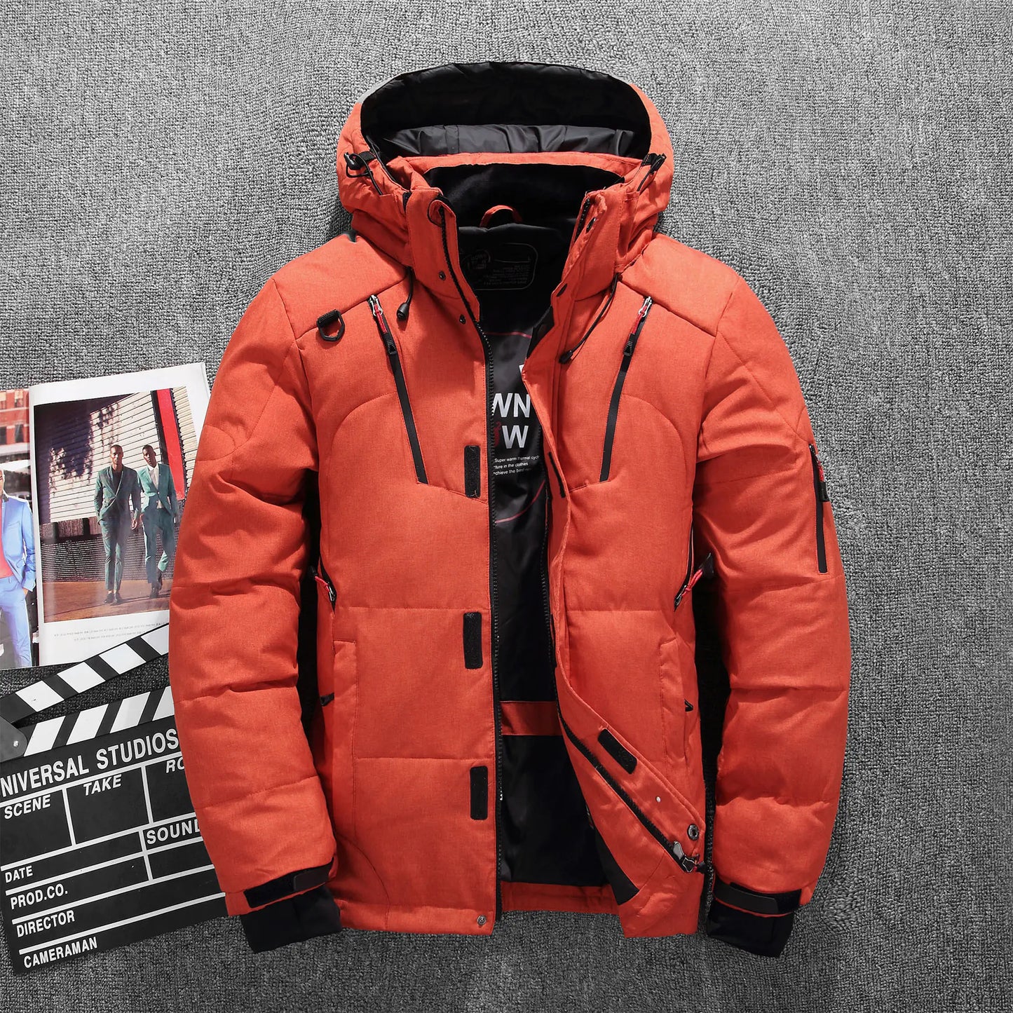 Men's Hooded Winter Puffer Jacket