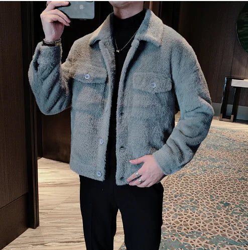 Men's Faux Fur Coat