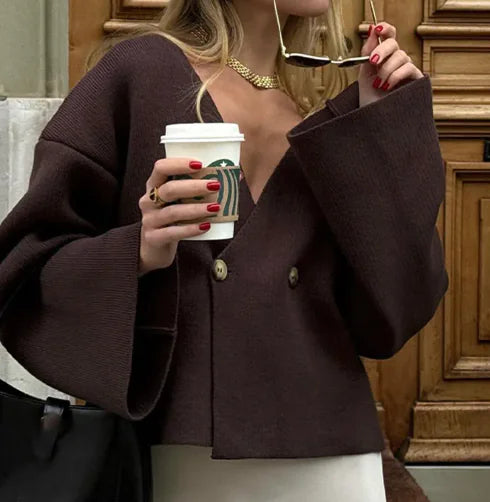 Women's Knit Cardigan Top