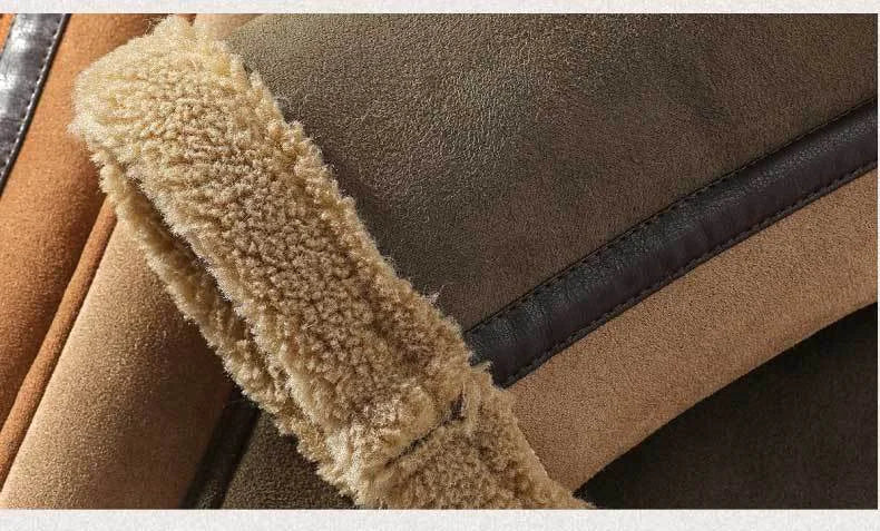 Men's Rugged Fur Winter Jacket