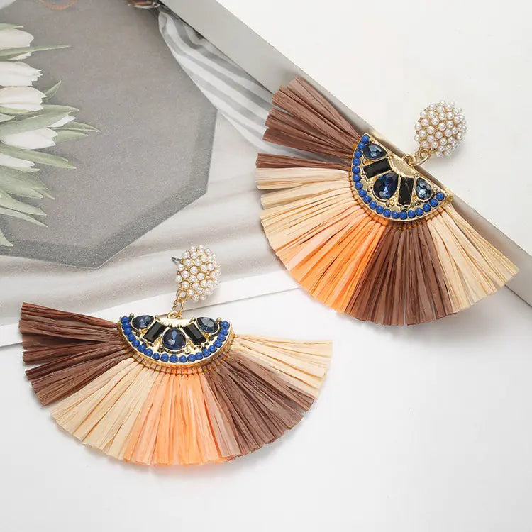 Serenity Grass Earrings