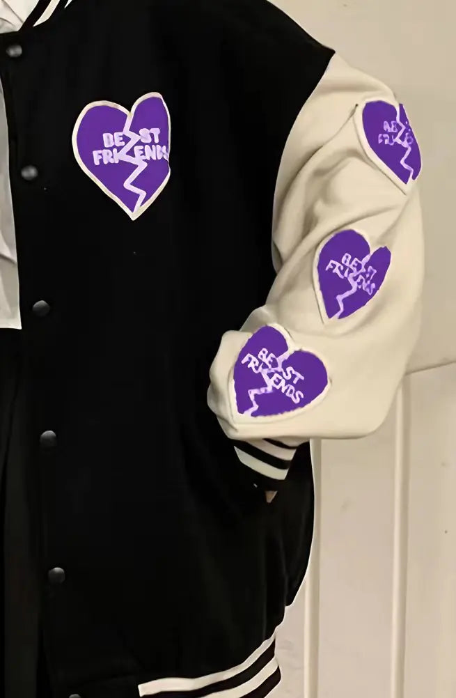 Autumn Heart Bomber Jacket