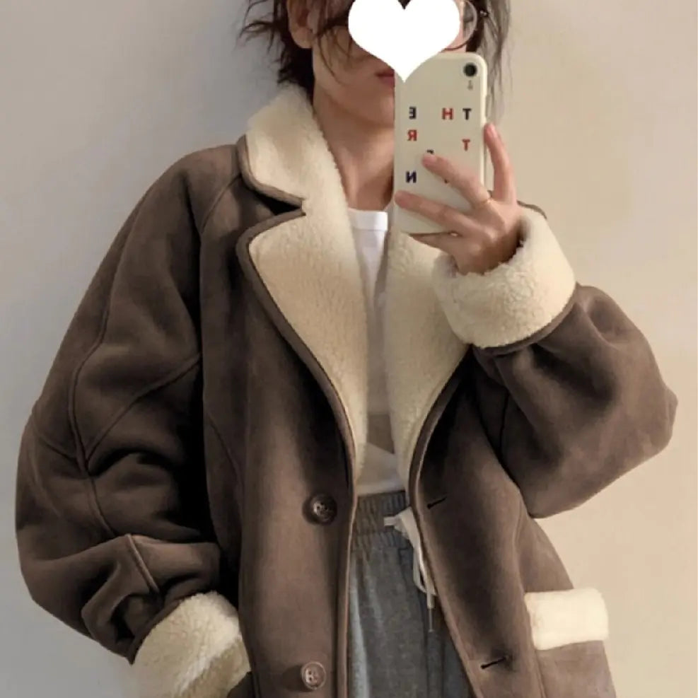 Women's Suede Coat