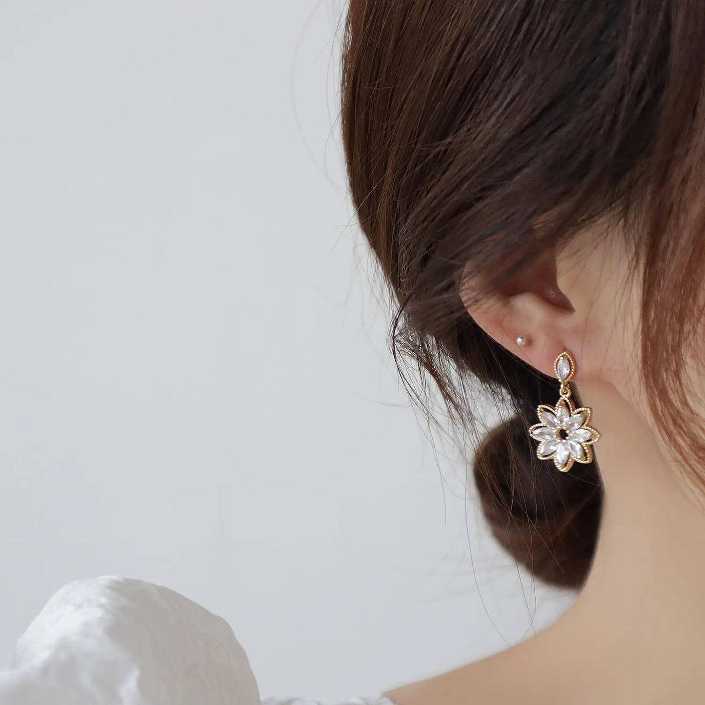 Vintage Floral Earrings