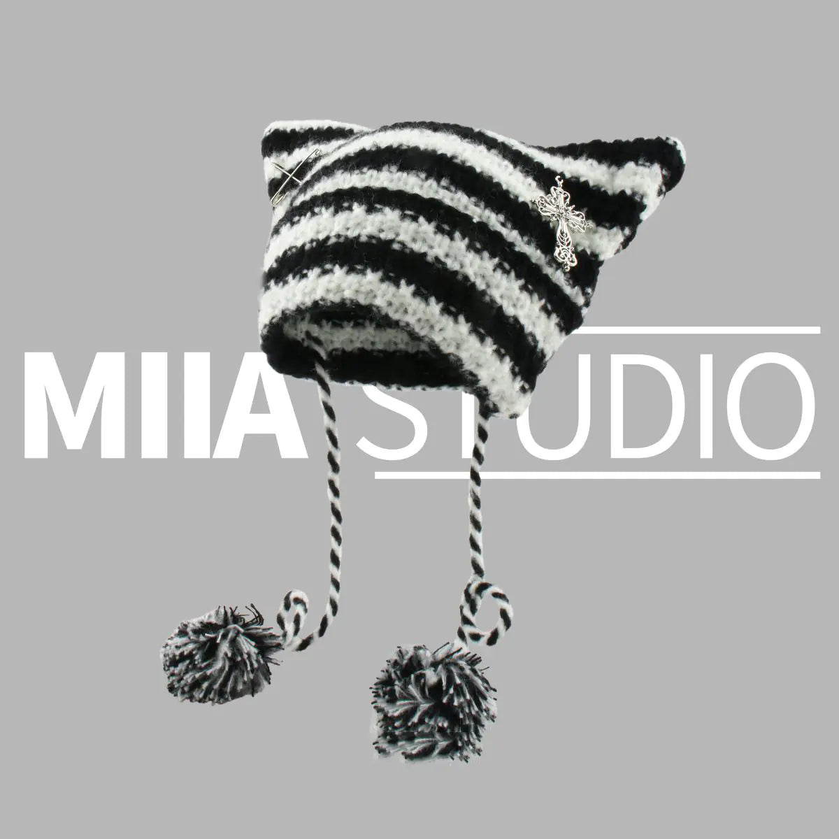 Striped Cat Beanie