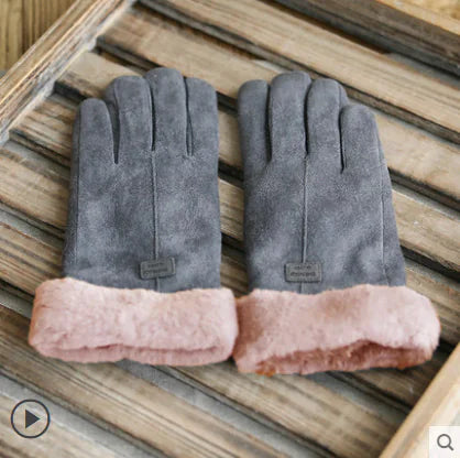 Vintage Suede Gloves