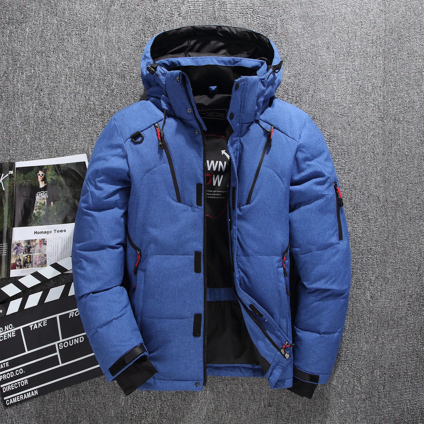 Men's Hooded Winter Puffer Jacket