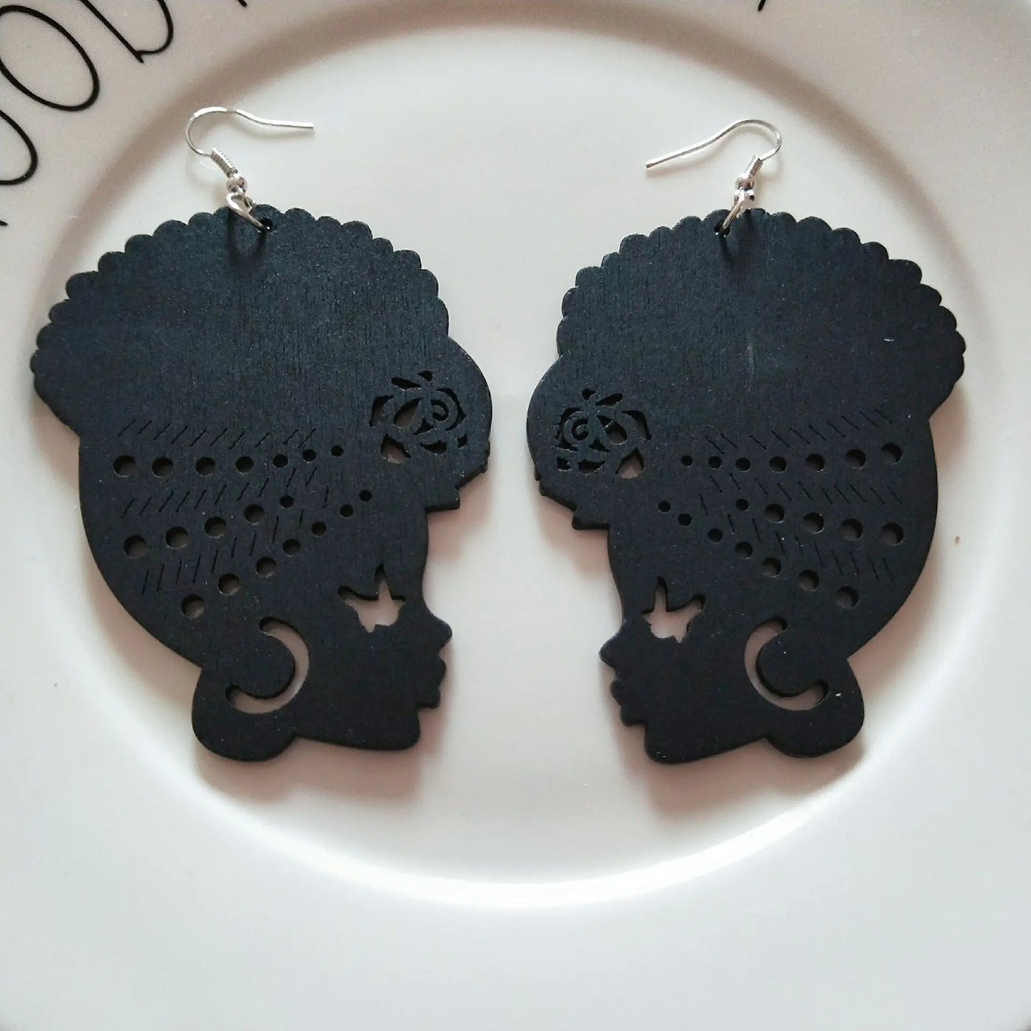 Rosewood Halo Earrings