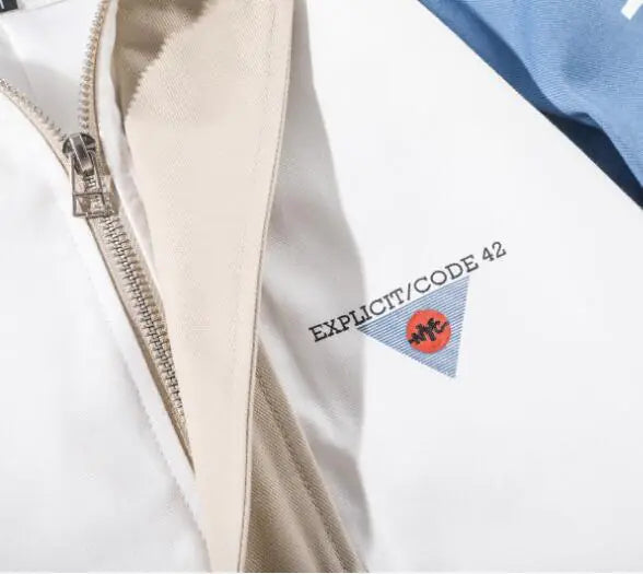 Men’s Hooded Colorblock Jacket