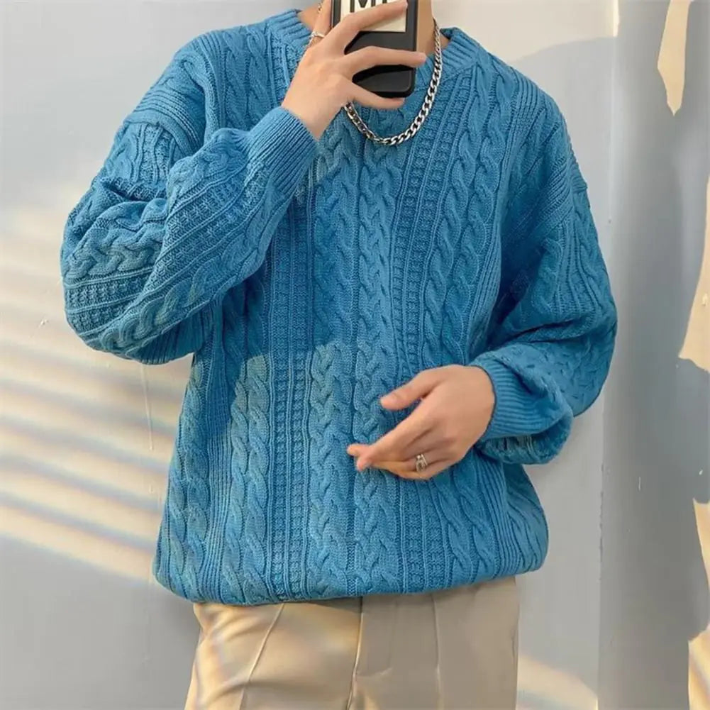 Men’s Knit Pullover Sweater
