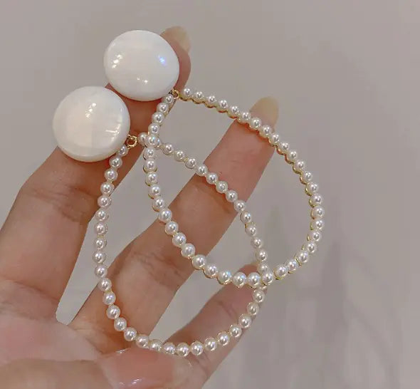 Amour Pearl Drop Earrings
