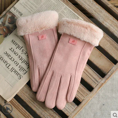 Vintage Suede Gloves