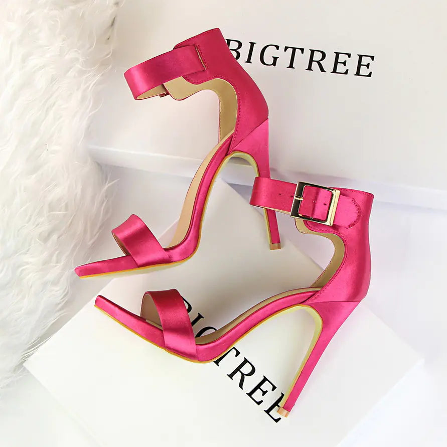Silken Charm Heels
