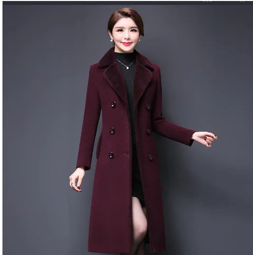 Women’s Refined Winter Wool Coat