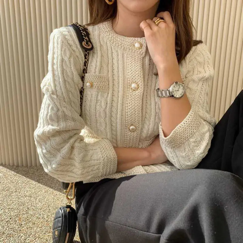 The Nova Pearl Cardigan