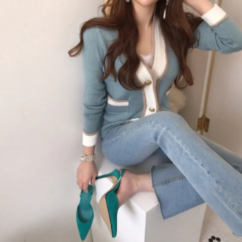 The Giselle V-Neck Cardigan