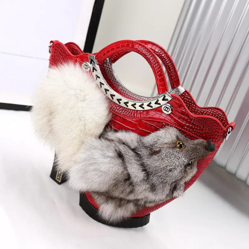 Glam Fur Bag