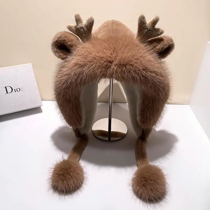 Plush Knit Hat