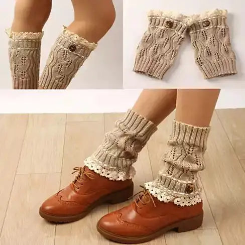 Cable Knit Warmers