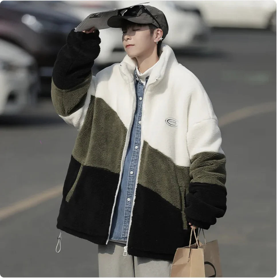 Men’s Colorblock Winter Jacket