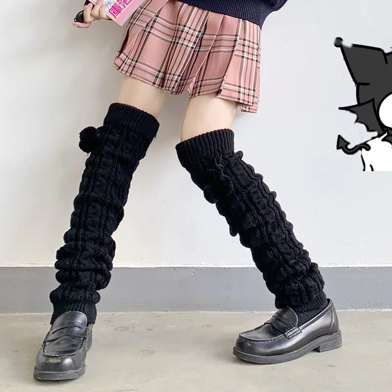 Bow Knit Warmers