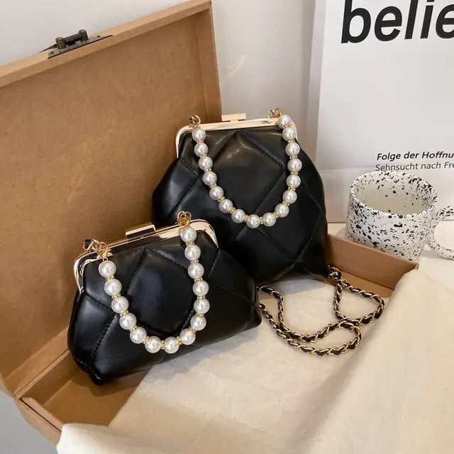 Glam Pearl Handbag