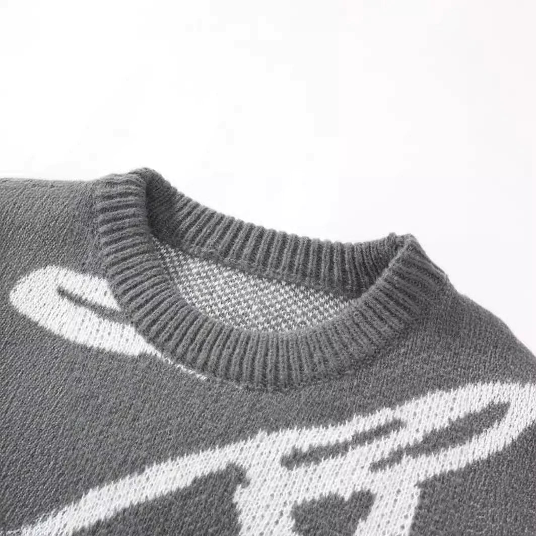 Men's Casual Abstract Sweater