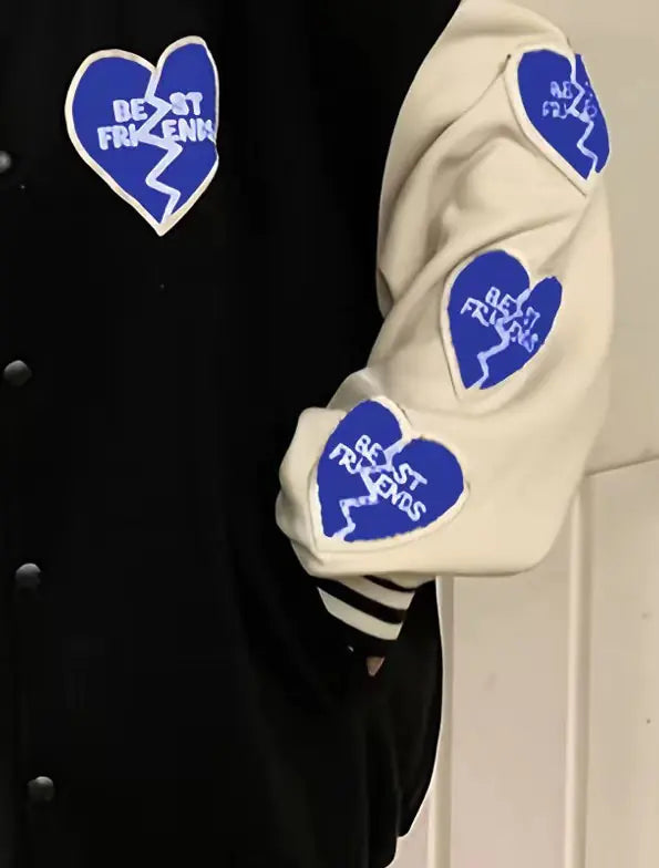 Autumn Heart Bomber Jacket