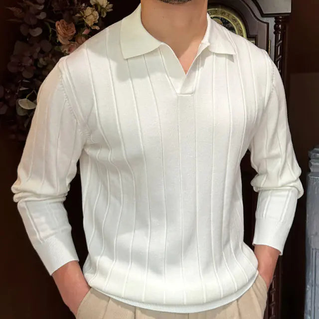 Men’s Slim Fit Wool Blend Sweater