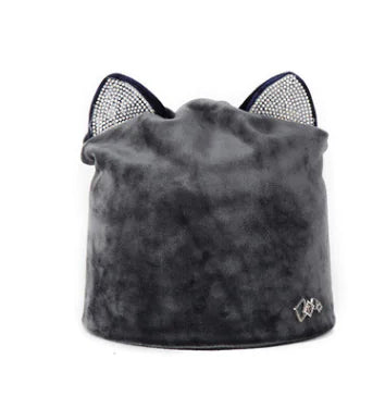 Crystal Ears Beanie