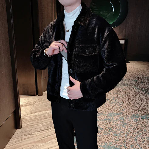 Men's Faux Fur Coat