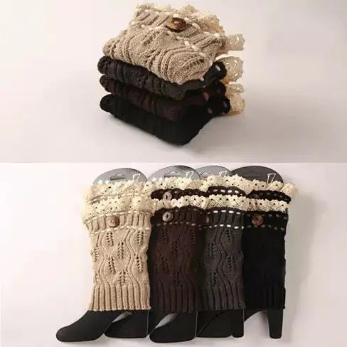Cable Knit Warmers
