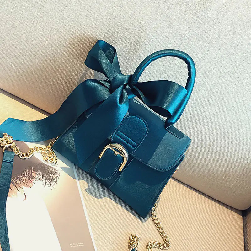 Ribbon Wrap Handbag