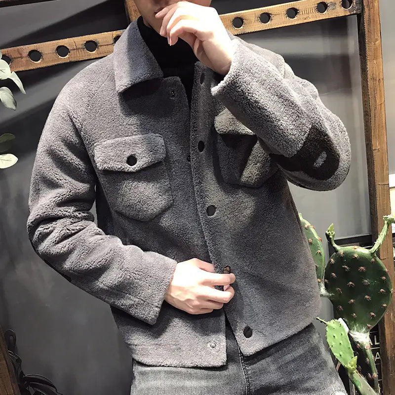 Men's Faux Fur Coat