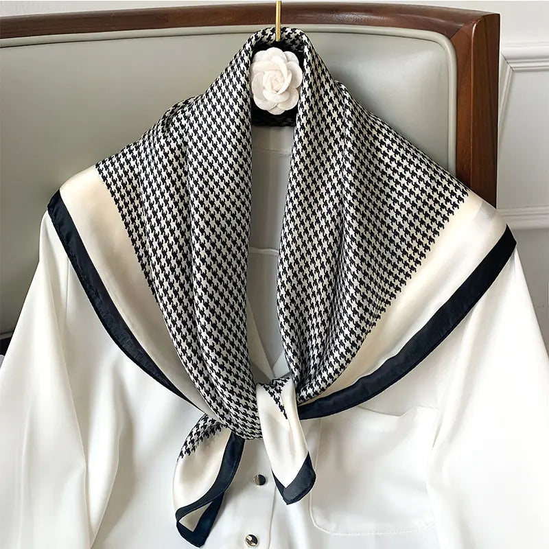 Satin Print Scarf