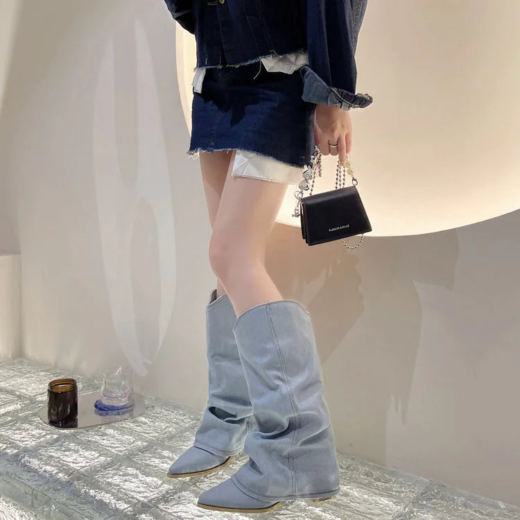 Siren Denim Boot