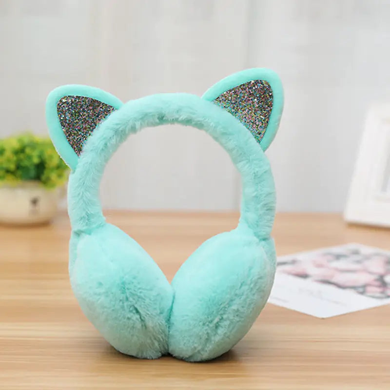 Plush Cat Earmuffs