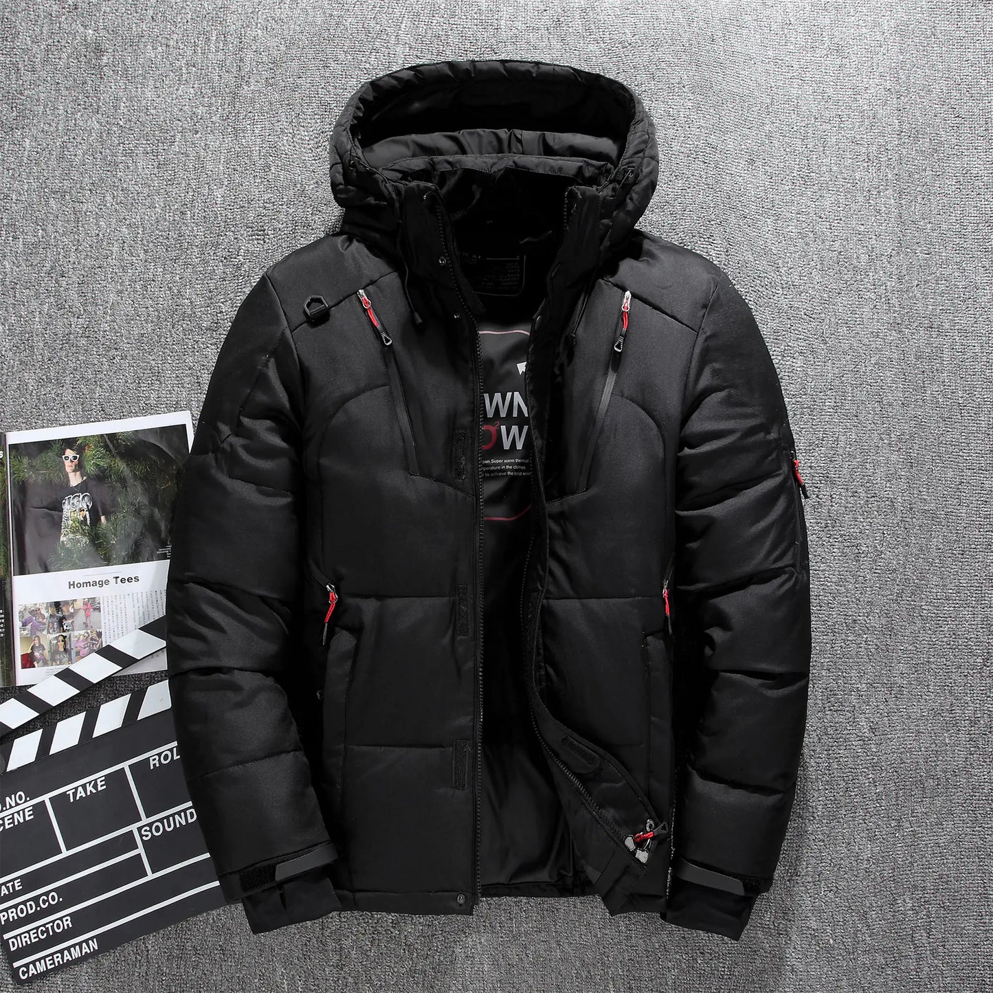 Men's Hooded Winter Puffer Jacket