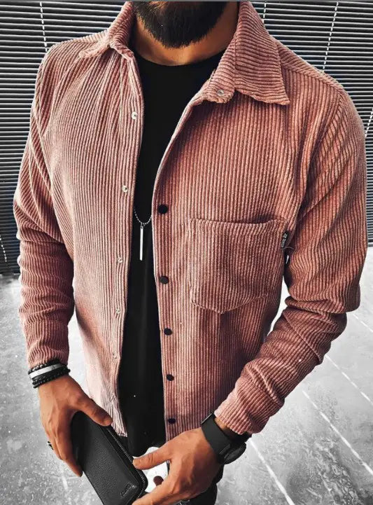 Men’s Plaid Long-Sleeve Shirt