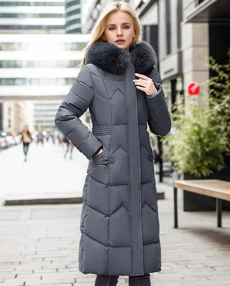 Women’s Cozy Fur Collar Jacket
